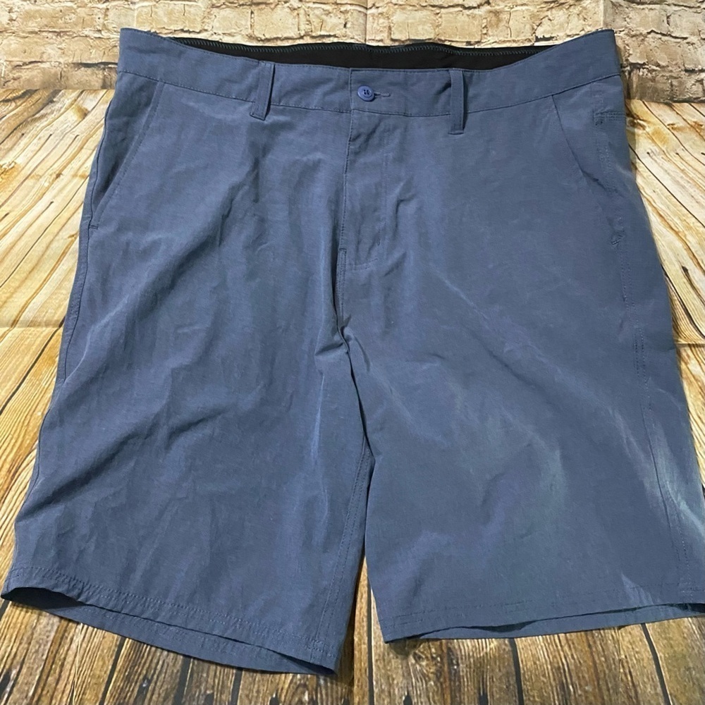 Burnside Blue Hybrid Stretch Walkshort Unlined Boardshort Shorts